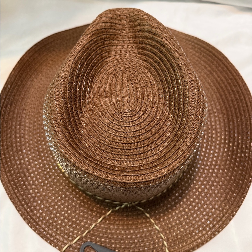 Jessica Simpson Tan Woven Hat - Picture 3 of 4
